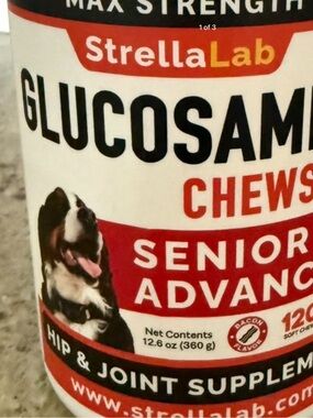 Glucosamine Chews - Bacon Flavour - Senior Advanced - FOR DOGS